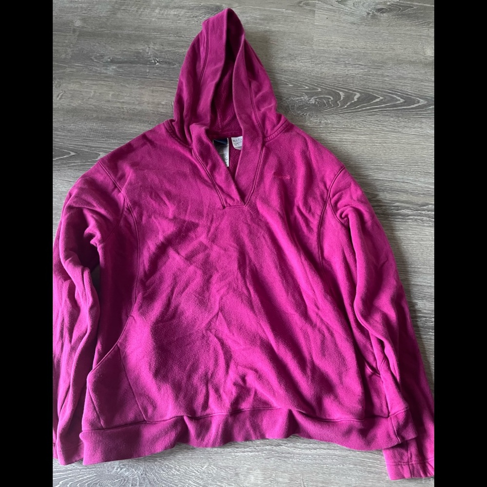 Pink hoodie